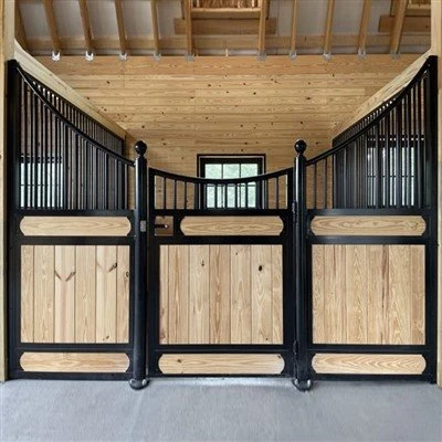 घोड़ों के लिए खलिहान स्टाल